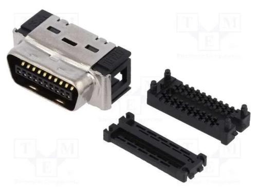 Conector: Mdr, Pin: 20, Blindadas, com Cabo, Mat: Poliéster, Ficha