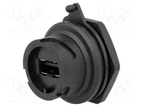 Tomada, Usb A, para Painel, Solda, Simples, Ip67