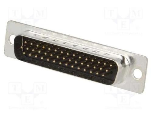 D-Sub HD, PIN: 44, ficha, macho, com cabo, solda,.