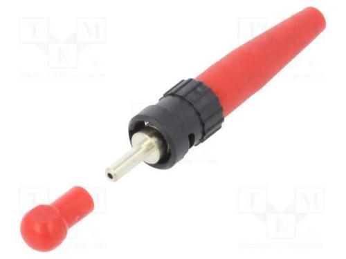 Conector: Fibra Ótica, Ficha, St(Bfoc), com Cabo, Cerrar