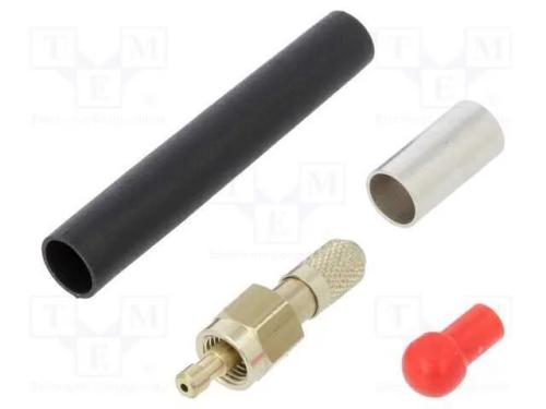 Conector: Fibra Ótica, Ficha, Fsma, com Cabo, Trançado (Clamp)
