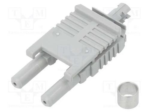 Conector: Fibra Ótica, Ficha, Duplex,Hfbr-4516, com Cabo, Cerrar