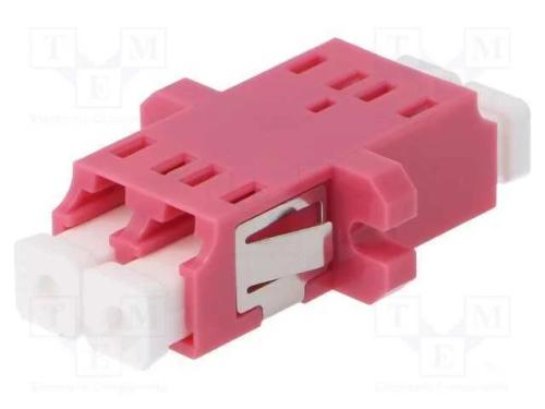 Conector: Fibra Ótica, Tomada,Conector, Lc, Fêmea, Faixas: 2, Roxo