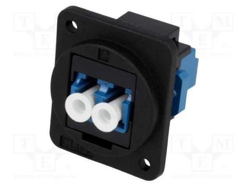 Conector: Fibra Ótica, Conector, Duplex de Passo Único, Ft