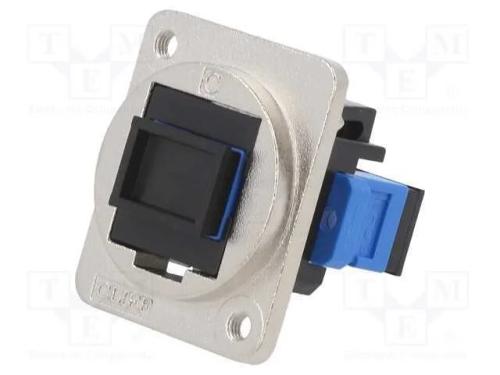Conector: Fibra Ótica, Conector, Duplex de Passo Único, Ft