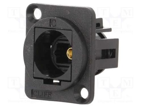Conector: Fibra Ótica, Conector, Mat: Plástico, Ft, Norma Xlr