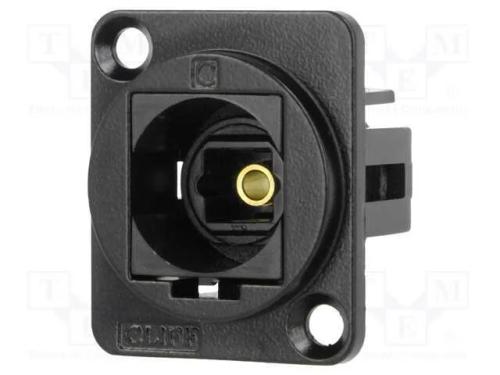 Conector: Fibra Ótica, Conector, Mat: Metal, Ft, Norma Xlr, 19x24mm