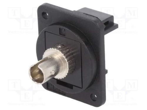 Conector: Fibra Ótica, Conector, St,Em Ambos Os Lados, Ft