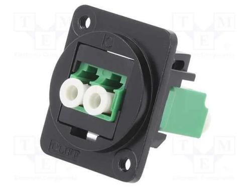 Conector: Fibra Ótica, Conector, Duplex de Passo Único, Ft