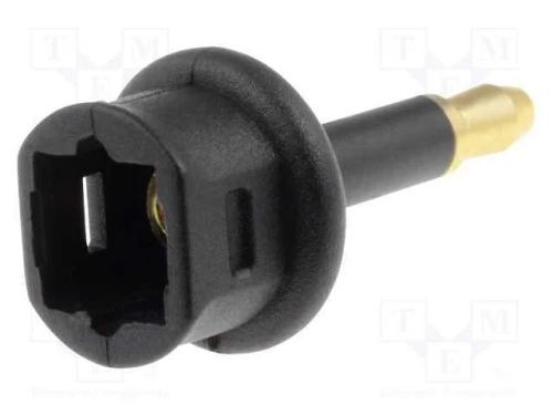 Conector: Ópticos (Toslink), Adaptador, Simples