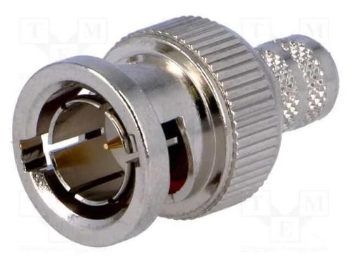Ficha, Bnc, Macho, Simples, 75o, Kx50,Kx51,L910-8.