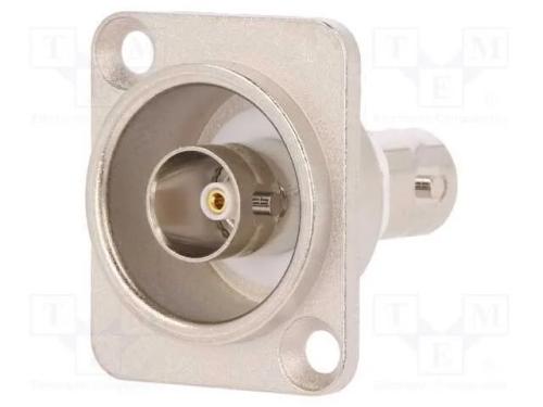 Conector, Tomada Bnc,Em Ambos Os Lados, Isoladas, 75o, Prateado
