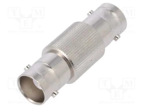 Conector, tomada BNC,em ambos os lados, simples, .