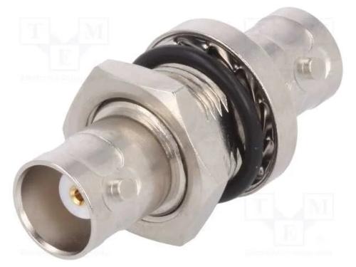 Conector, tomada BNC,em ambos os lados, simples, .