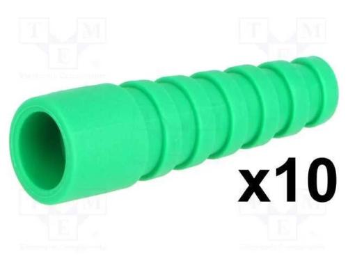 Anel protetor, RG58, verde, Aplicação: pinos BNC,.