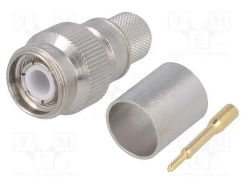 Ficha, Tnc, Macho, Simples, 50o, Rg213, Cerrar, com Cabo, Ptfe