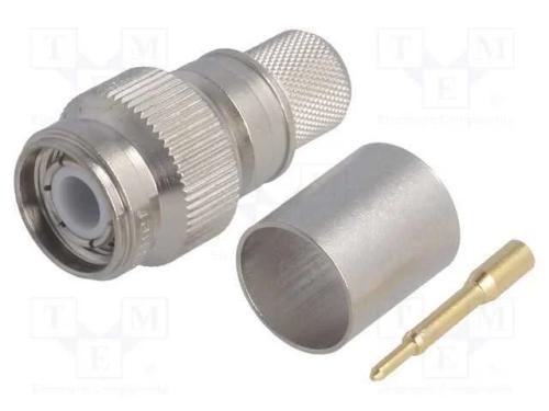 Ficha, Tnc, Macho, Simples, 50o, Rg214, Cerrar, com Cabo, Ptfe