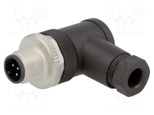 Ficha, M12, Pin: 5, Macho, Código A-Devicenet / Canopen, com Cabo