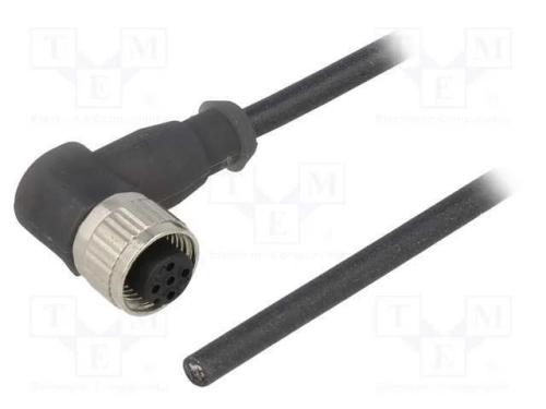Ficha, M12, PIN: 4, fêmea, código A-DeviceNet / C.