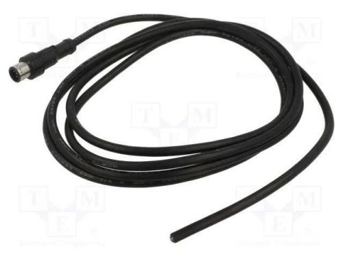 Ficha, M12, PIN: 5, macho, código B-Profibus, Com.