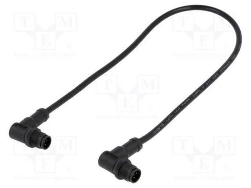 Cabo para Sensores/Automatização, Pin: 5, M12-M12, 0,5m, Pino