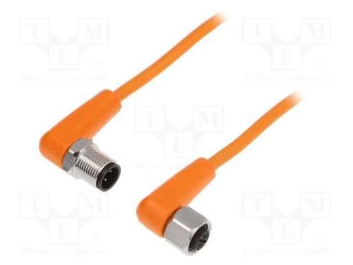 Cabo para Sensores/Automatização, Pin: 4, M12-M12, 2,5m, Pino