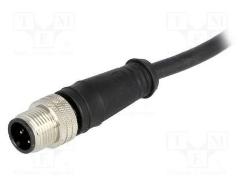 Ficha, M12, Pin: 4, Macho, Código A-Devicenet / Canopen, 2m, Ip67