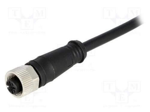 Ficha, M12, Pin: 5, Fêmea, Código A-Devicenet / Canopen, 2m, Ip67