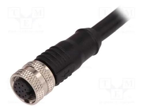 Ficha, M12, PIN: 12, fêmea, código A-DeviceNet / .