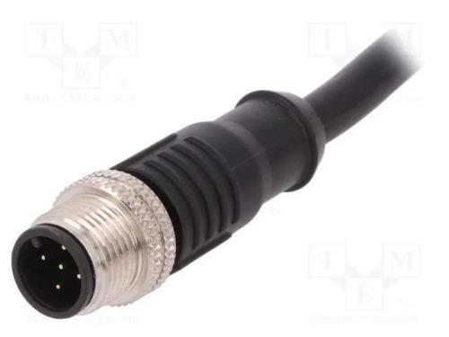 Ficha, M12, PIN: 5, macho, código A-DeviceNet / C.