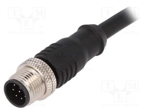 Ficha, M12, PIN: 8, macho, código A-DeviceNet / C.
