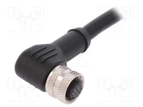 Ficha, M12, PIN: 12, fêmea, código A-DeviceNet / .
