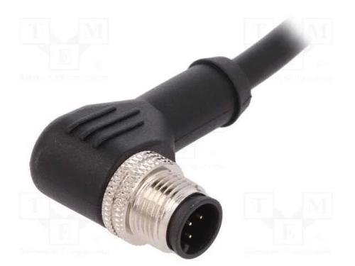 Ficha, M12, PIN: 5, macho, código A-DeviceNet / C.