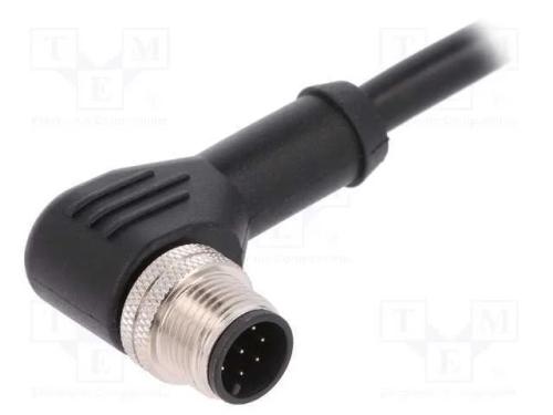Ficha, M12, PIN: 8, macho, código A-DeviceNet / C.