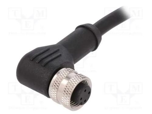 Ficha, M12, PIN: 3, fêmea, código A-DeviceNet / C.