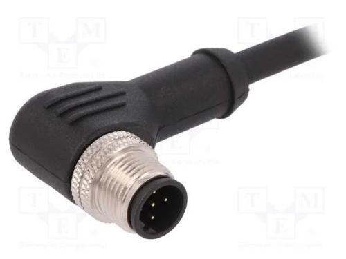 Ficha, M12, PIN: 5, macho, código B-Profibus, IP6.