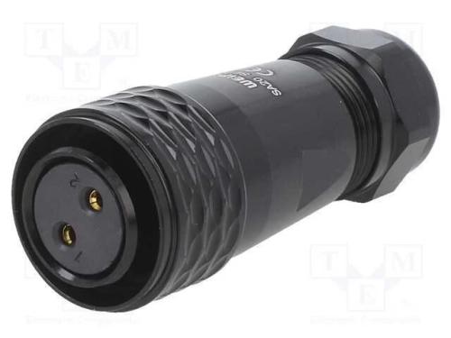 Ficha, SA20, fêmea, PIN: 2, IP67, 8÷12mm, 25A, so.