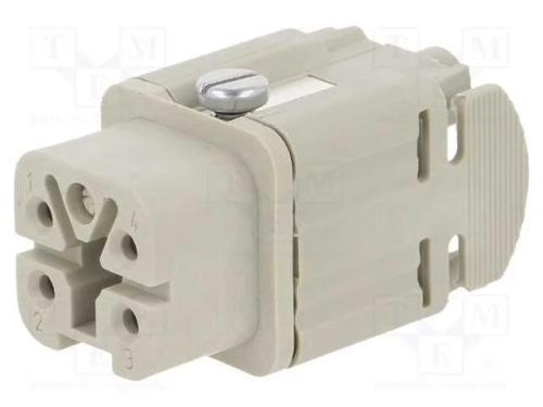 Conector: HDC, f&ecirc;mea, EPIC H-A, PIN: 5, 4+PE, tam.