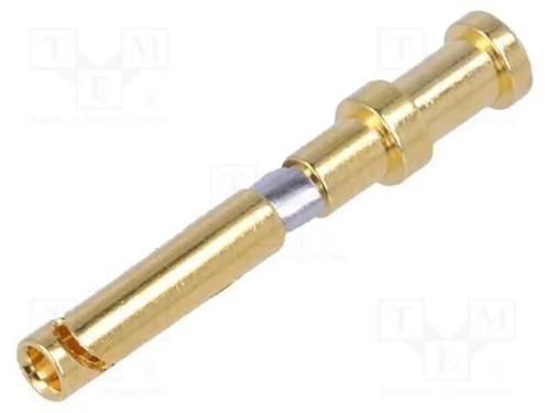 Contacto, fêmea, liga em cobre, dourado, 0,37mm2,.