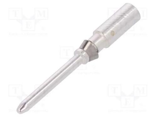 Contacto, macho, 1,6mm, prateado, 2,5mm2, 14AWG, .