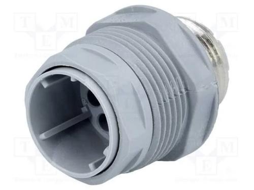 Conector: Din 43651, Tomada, Nr, Macho, Pin: 12, Sem Contactos, 5a