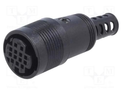 Conector: Redondos, Ficha, Rp13, Fêmea, Pin: 13, Sem Contactos, 100v