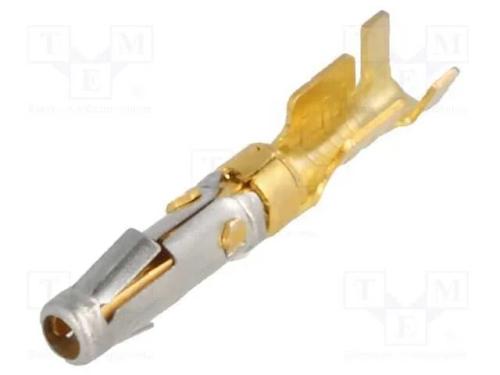Contacto, Fêmea, Dourado, 18awg÷16awg, Cb, a Granel, Cerrar, 10a