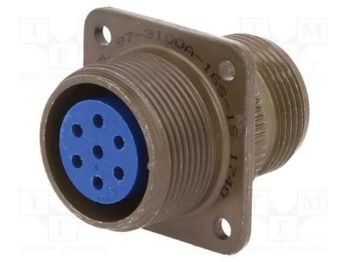 Conector: redondos, tamanho 16S, 97, liga de alum.