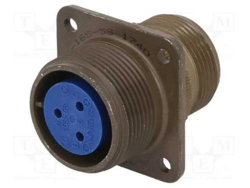 Conector: redondos, tamanho 16S, 97, liga de alum.