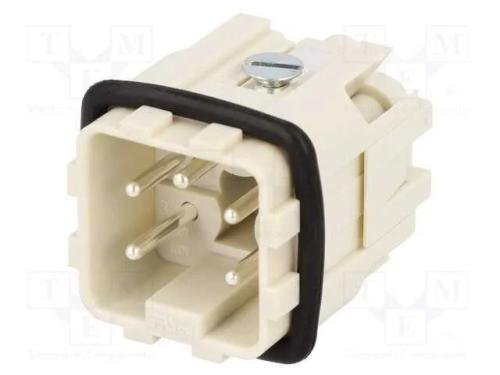 Conector: HDC, inserto de contatos, macho, S-A, P.