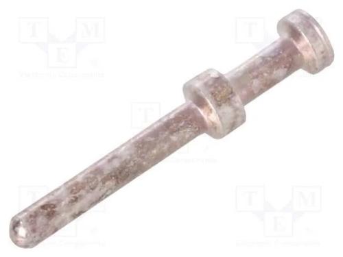 Contacto, macho, 2,5mm, prateado, 0,75mm2, 18AWG,.