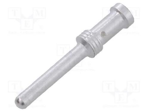 Contacto, macho, 2,5mm, prateado, 2,5mm2, 14AWG, .