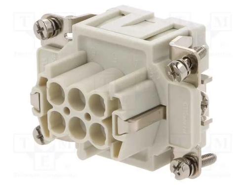 Conector: HDC, inserto de contatos, fêmea, S-EP, .