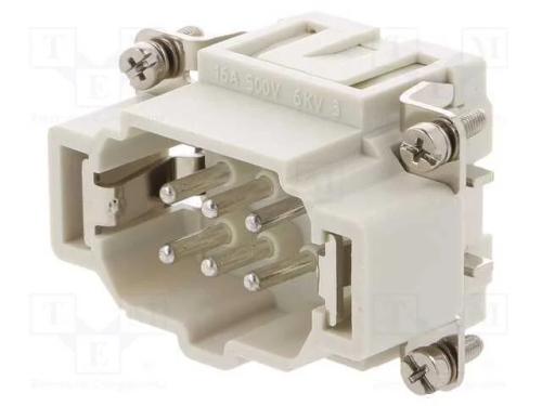 Conector: HDC, inserto de contatos, macho, S-EP, .